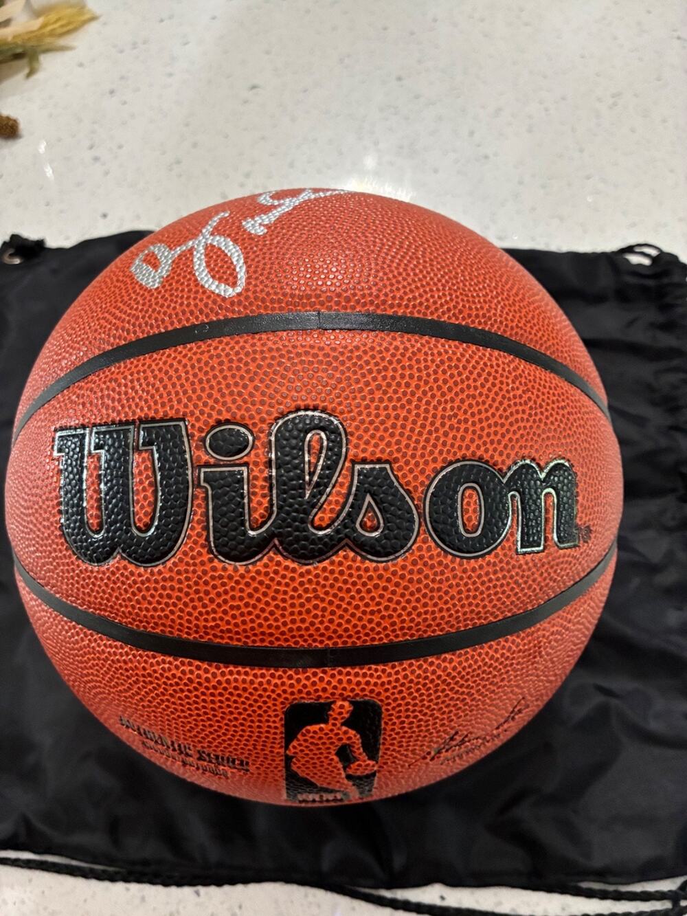 MEMPHIS TIGERS ~ ORLANDO MAGIC PENNY HARDAWAY SIGNED BASKETBALL W/ BECKETT COA